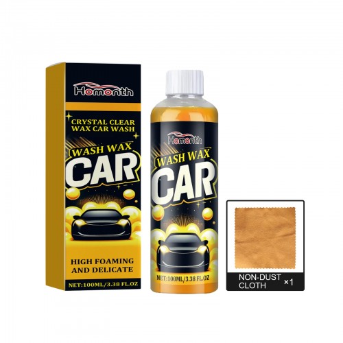 Homonth Crystal Clear Wax Car Wash High Foaming & Delicate 100ml